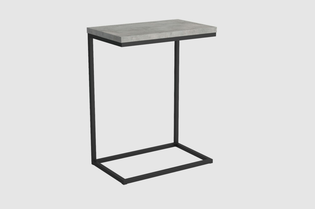 Příruční odkládací stolek Nori 56 cm - beton