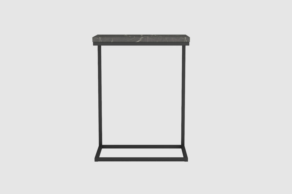Příruční odkládací stolek Nori 66 cm - tmavý mramor