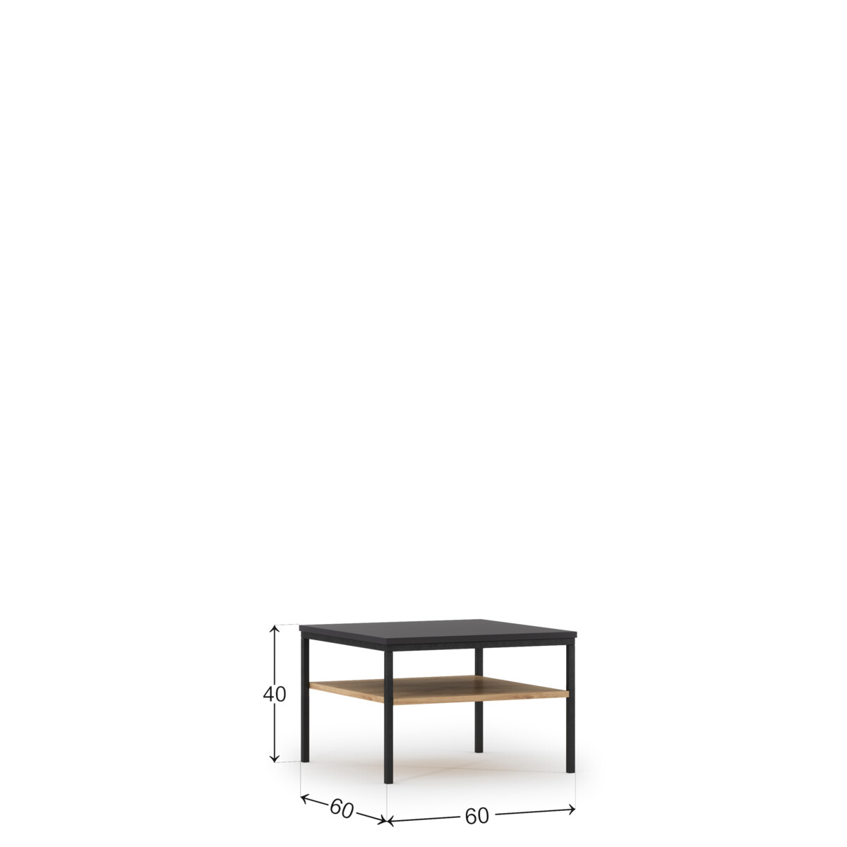 Konferenční stolek Lanzzi - dub artisan