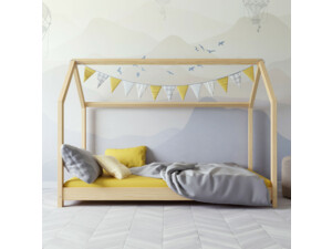 Skladem - Dětská postel / domeček Bella 80 x 180 cm + matrace
