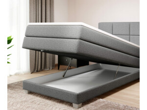 Postel Boxspring Square III (100) + úložný prostor