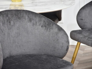Moderní židle Sensi - grafitově šedá