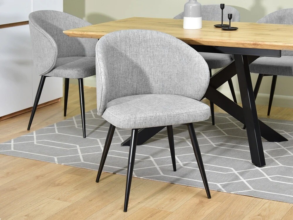 Moderní židle Sensi - šedý melange