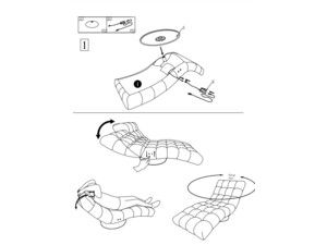 Relaxační křeslo Gatio - elektrické polohování