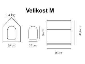 Bouda / pelíšek Rico