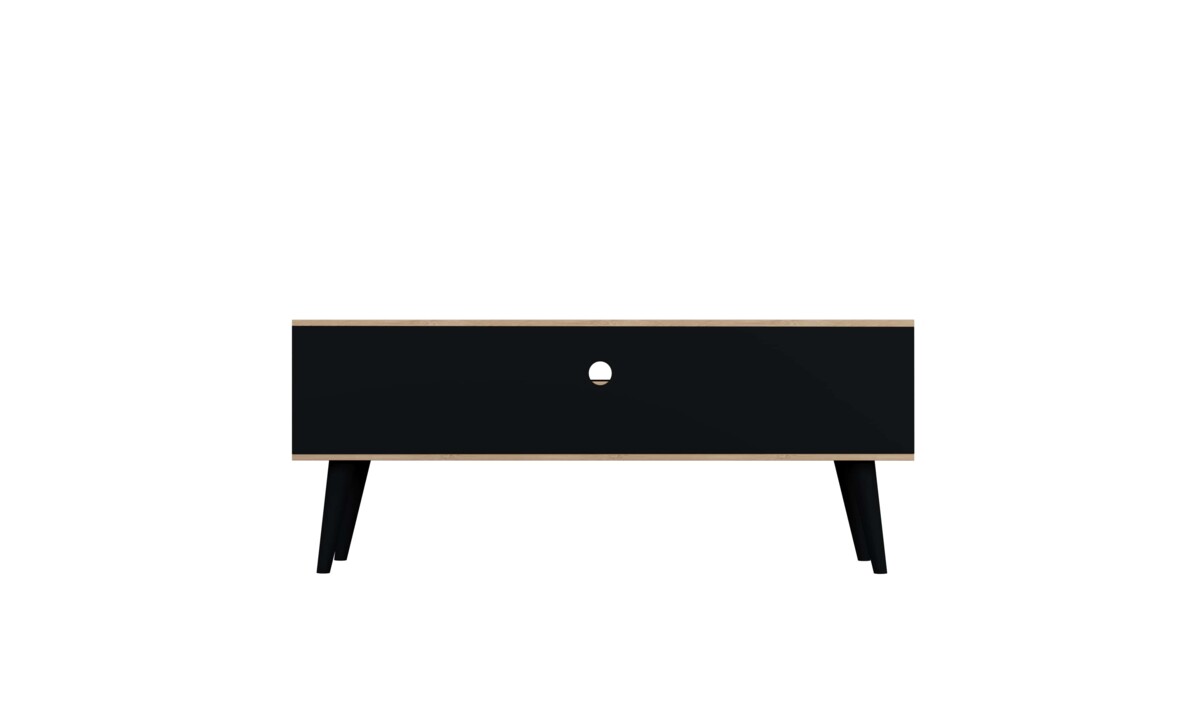 Televizní stolek RTV Toronto 120 cm - dub artisan + černá