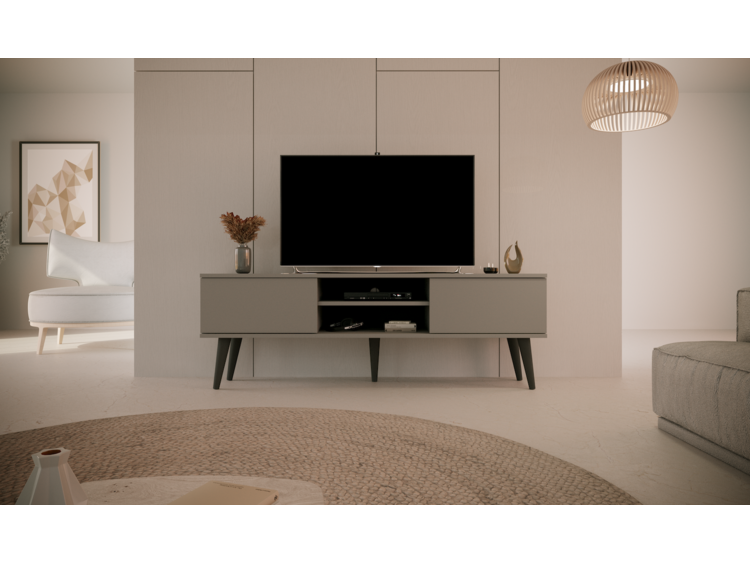 Televizní stolek RTV Toronto 160 cm - šedý