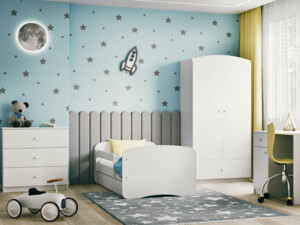Malá postel Babydreams 140 x 70 cm - bílá