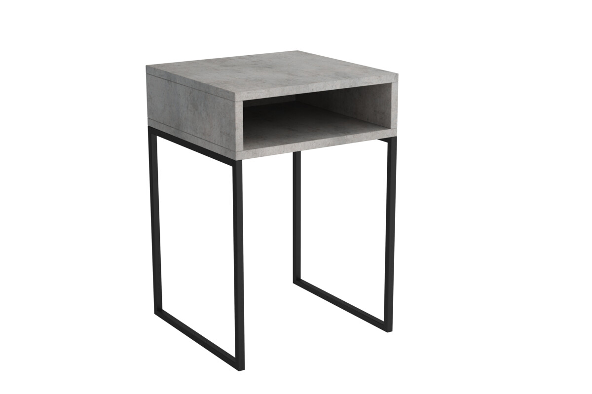 Noční stolek Milano - beton