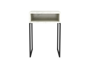 Noční stolek Milano - světlý mramor