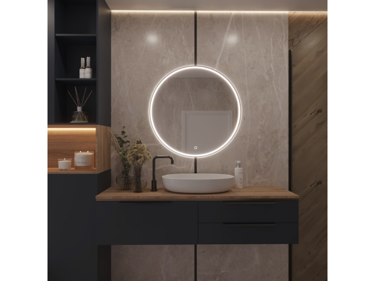 Zrcadlo Divissi L 60 cm s LED podsvícením