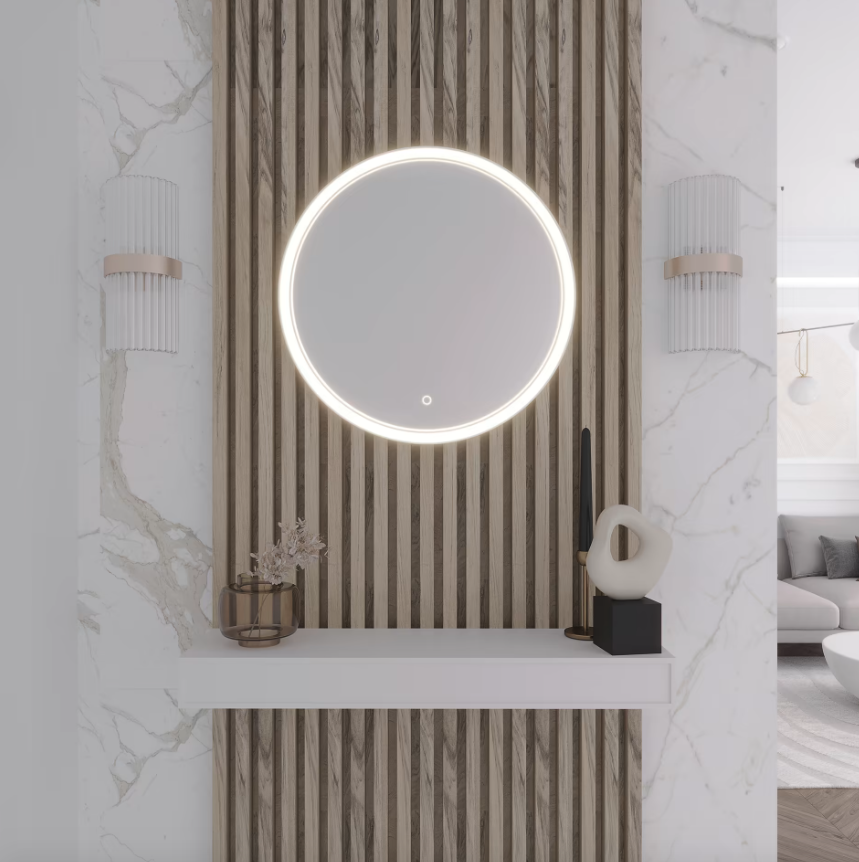 Zrcadlo Orandiu L 60 cm s LED podsvícením