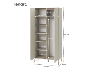 Šatní skříň Harmony HR-01