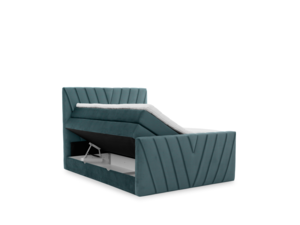 Skladem 1 ks - Postel Boxspring Candice (180) s topperem