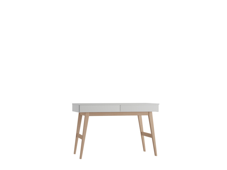 Pinio Psací / odkládací stůl Swing - vysoký, bílý