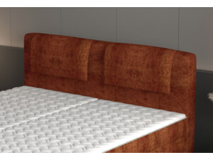 Skladem - Postel Boxspring Wave (160) s elektrickým polohováním + toppery