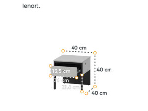 Noční stolek Gris GS-05