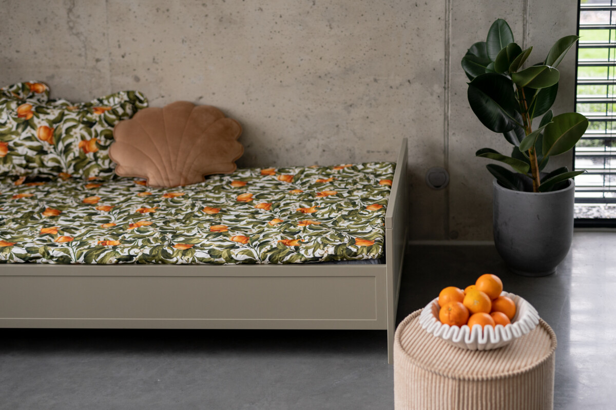 Postel Vintage 90 x 200 cm - eukalyptová