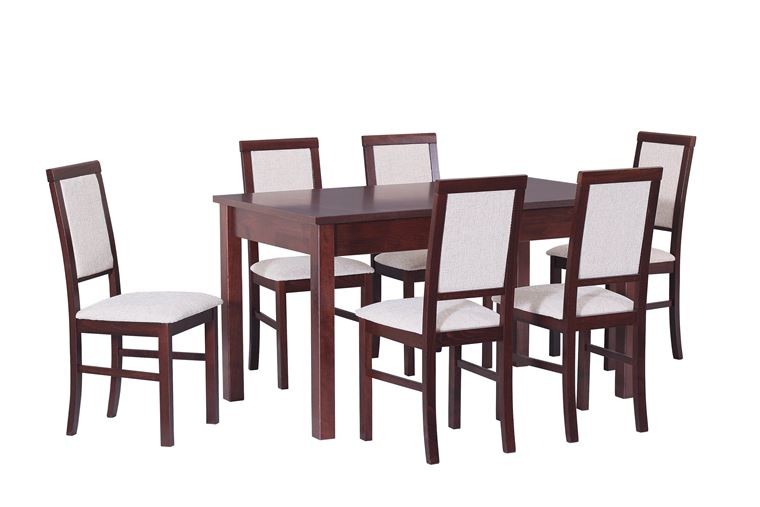 Jídelní stůl Modena I, 6x židle Nilo III