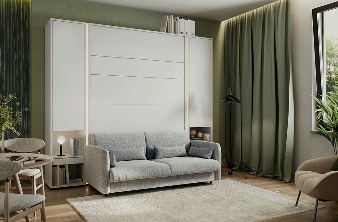 Postranní / dělící lišta Bed Concept s LED páskem - výběr variant