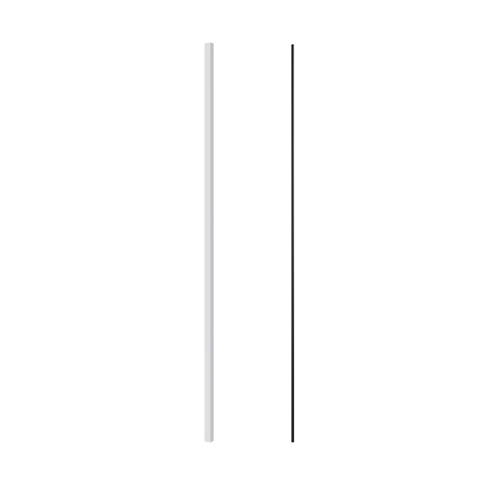 Postranní / dělící lišta Bed Concept s LED páskem - výběr variant